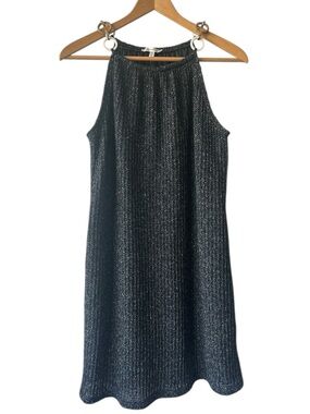 Tash + Sophie Charcoal Gray Knit Dress NWT Small